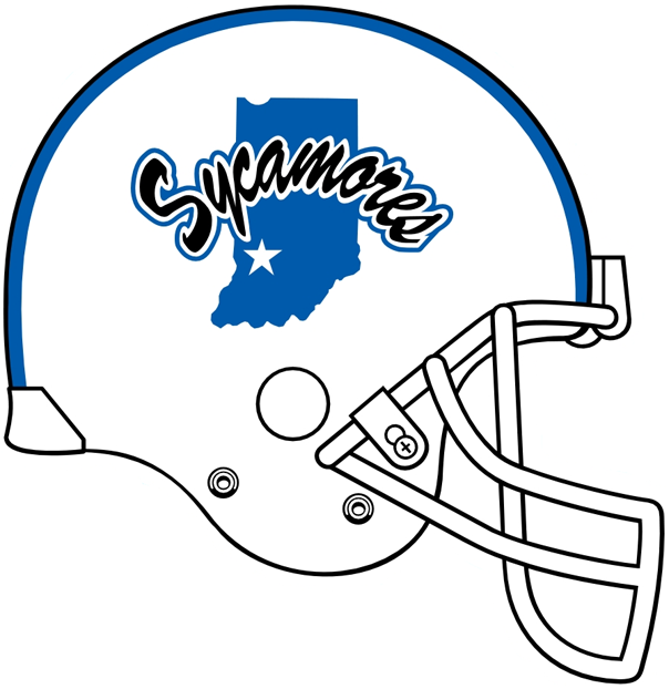 Indiana State Sycamores 1991-Pres Helmet Logo v2 iron on transfers for T-shirts